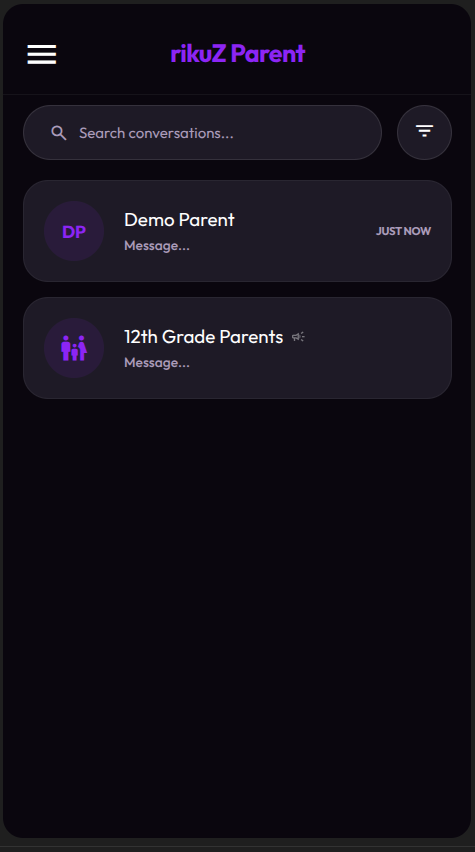 rikuZ Parent App